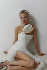 Makena – Formelles Kleid mit hohem Schlitz